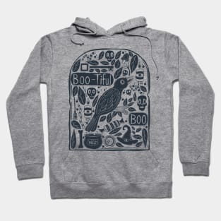 Tombstone Halloween Doodle Hoodie